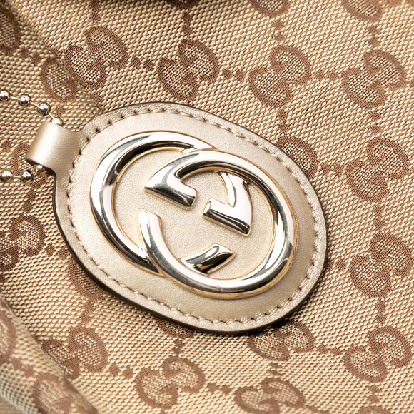 Pre-Loved Gucci Medium GG Canvas Sukey Tote - Picture 6 of 7